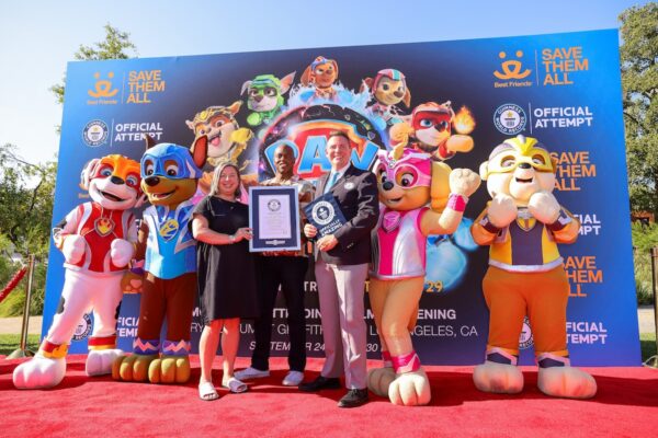 Paw Patrol Carpet Guiness Records LR